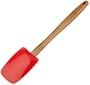 Casabella Silicone Medium Spoon, Red