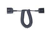 TTL Off-Camera Coiled Flash Shoe Cord for Sony and Minolta DSLR Camera (Extends to 1.5m)