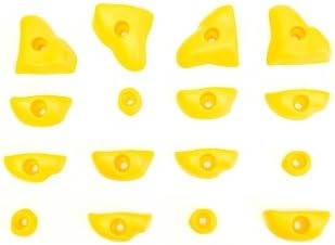 16 Kids Rock Climbing Holds Yellow