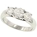3 Round Trellis Design Diamond Rg 1.53cttw EGL HI/VS2
