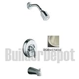 Kohler K-T15601-4S-CP Coralais Bath and Shower Mixing Valve Faucet Trim, Polished Chrome