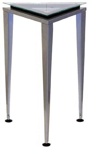 Adesso Reflections Small Pedestal, Black