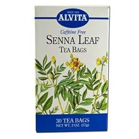 Alvita - Senna Leaf (Caffeine Free), 30 bag