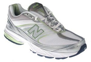 Buy New Balance Womens WR615WG White/Silver/Lime Running shoe