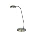 Desk Lamp In Satin Chrome. The 656 Range Has A Touch Dimmer Switch.