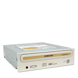 Samsung SW 224B - Disk drive - CD-RW - 24x10x40x - IDE - internal - 5.25 - white
