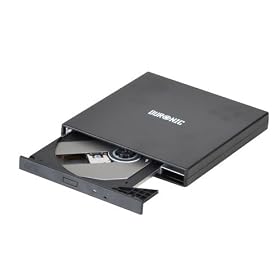 Duronic - Slimline USB External CD RW DVD ROM Drive for Laptops, Desktop and Netbooks