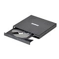 Duronic USB External Slim CD-ROM Drive x24 (Black)