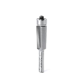 Amana Tool 47105 Dynabit Laminate Trim 1/2-Inch Diameter by 1-Inch Cutting Height by 1/4-Inch Shank Carbide Tipped Router Bit