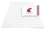 WASHINGTON STATE COUGARS OFFICIAL TEAM LOGO FULL SIZE JERSEY SHEET SET