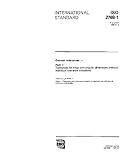 ISO 2768-1:1989, General tolerances - Part 1: Tolerances for linear and angular dimensions without individual tolerance indications