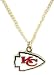 KANSAS CITY CHIEFS PENDANT NECKLACE - NEW METAL