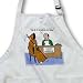 Rich Diesslins Funny Religious Light Cartoons - Death Applies for a Seminary Job - Aprons