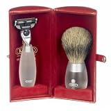 Kent Opaque Shaving Brush Razor Set