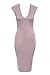 AX Paris Women's V Front Bodycon Dress