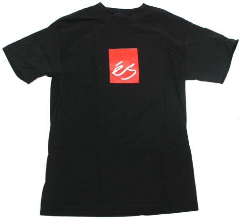 Es Black Men's T Shirt   Black