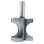 Makita 733295-A 3/4-Inch Bull Nose Carbide Tip Router Bit, 1/2-Inch Shank