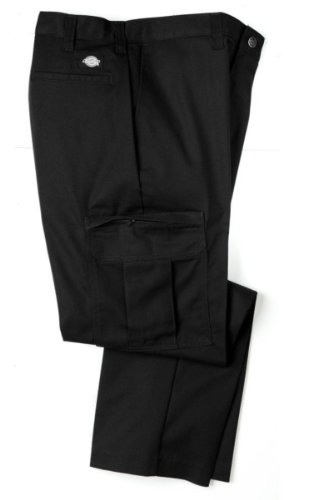 Dickies 2112372BK Men's Premium Industrial Cargo Pant, Black