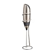 BonJour Caf&eacute; Latte Frother, Battery Powered, Brushed Stainless Steel Finish
