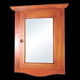 Bathroom medicine cabinet Golden Oak Finish Hardwood, Bathroom medicine cabinet Corner Gold Oak Stain