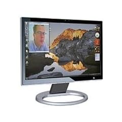 Fujitsu  Scaleoview Q22W-1 55,9 cm (22 Zoll) TFT Monitor widescreen schwarz DVI, HDMI(Lautsprecher, Mikrofon, 1,3 Megapixel Webcam) (Kontrast 3000:1, 5 Ms Reaktionszeit)