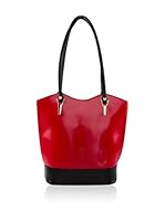 Giulia Monti Bolso asa al hombro Tabarca (Rojo / Negro)