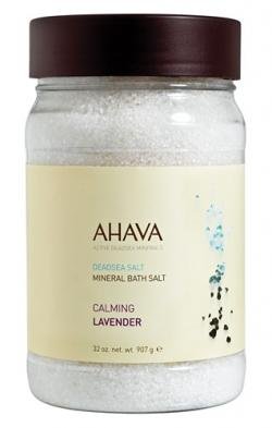 Ahava Mineral Bath Salt Calming Lavender -- 32 oz