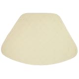 Pastel Yellow Quilted Wedge-Shaped Placemat for Round Tables