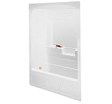 Maax bathtub shower unit 100099-S-005. 62'' x 32'' x 84'', Sterling