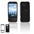 Solid Black Snap-On Cover Hard Case Protector for HTC Google G1 Gphone Dream
