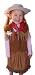 Cowgirl Western Costume Dress-up Vest Skirt Small 3-6