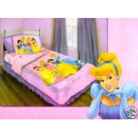 Disney Twin Size Comforter Set Plus Sheet Sets, Princess Magic