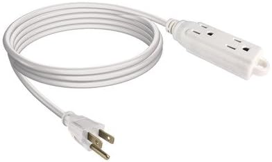 6 ft Grounded Indoor Extension Cord [Set of 3]