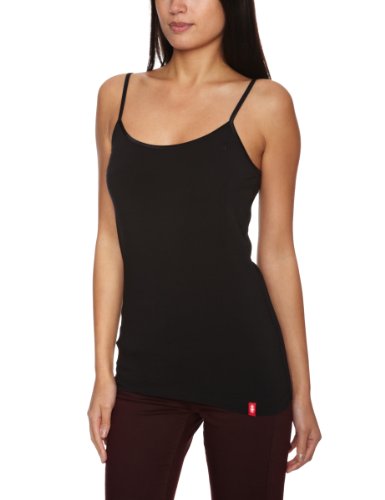 edc by ESPRIT Damen Top N42708, Gr. 40 (L), Schwarz (black 001) Preisvergleich