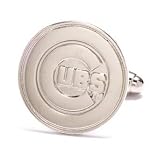 Chicago Cubs Silver Edition Pair of Cufflinks