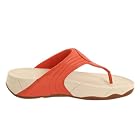 FitFlop Walkstar III Red Leather Womens Sandals Size Size 8 UK