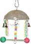 Super Bird Creations Tiki Hut Swing Bird Toy
