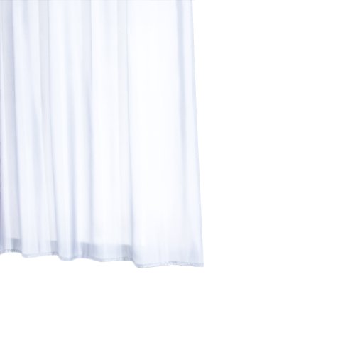 Ridder 453010-350 Duschvorhang Textil 180 x 200 cm Madison wei&szlig;