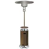 ReviewsGardensun Outdoor Propane Patio Heater (Hammered Gold/Stainless Steel) Gardensun Outdoor Propane Patio Heater (Hammered Gold/Stainless Steel)