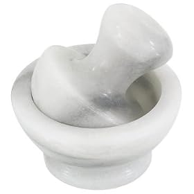 Polished White Spice Grinder