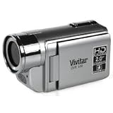 Vivitar DVR528 5.1 Megapixel Digital Video Camcorder - Silver (5.1MP, 2.0'' Screen, 720P HD Recording, 4x Zoom)