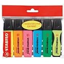 Pack de 5 Surligneurs Stabilo Boss Original + 1 Boss executive gratuit