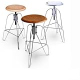 Covey Model Six Stool by Jeff Covey- Walnut Top