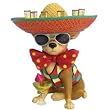 13362 Aye Chihuahua Party Animal Chihuahua Figurine