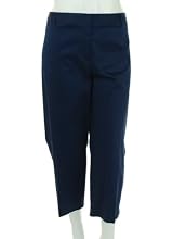 Charter Club Plain Front Cropped Pant