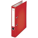 Produkt-Bild: Leitz 231136 Ordner Plastik Chromos, mit Schlitzen, A4, schmal, rot