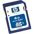 HP 4 GB Class 4 SDHC Flash Memory Card L1878A#707-EF
