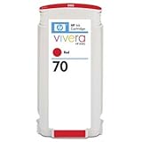 New-INK, HP 70 RED 130 ML CRTG TWIN PK - CB347A