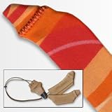 Ear Gear Cochlear Corded Orange Red Pattern