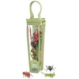Insect Nature Tube 24 piece playset: Caterpillar, Dragonfly, Scorpion, Praying Mantis, Grasshopper, Centipede, Ant, Cricket, Fly, Spider, Cockroach,